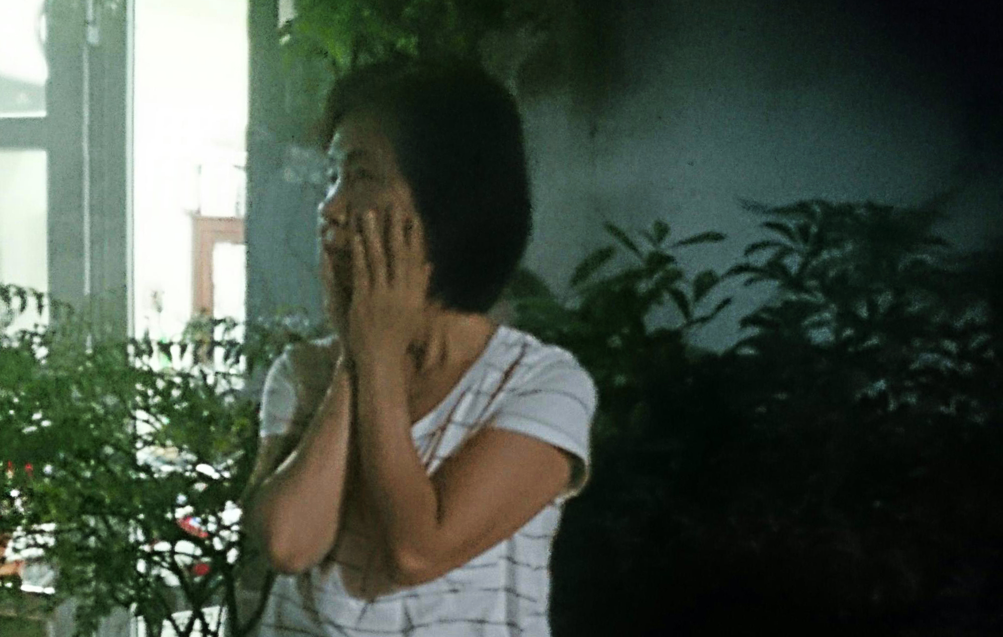 Chị Thủy bàng hoàng thương xót cho học trò của mình.