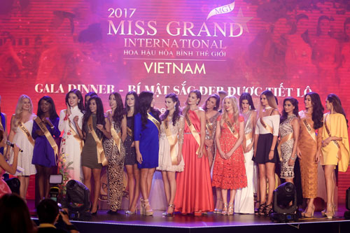 Miss Grand International 2017 chính thức tranh tài tại Việt Nam