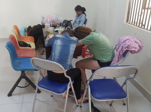 Tiệm spa kiêm… bán dâm