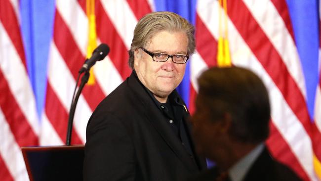 Ông Steve Bannon. Ảnh: Reuters