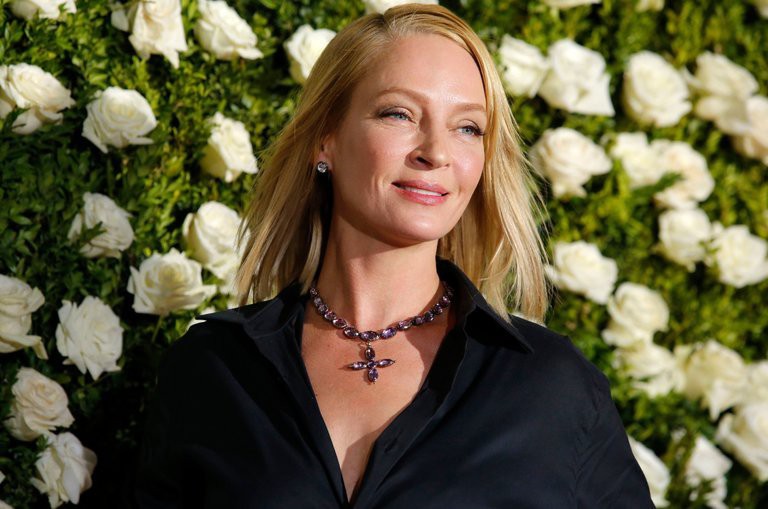 Uma Thurma chỉ tr&iacute;ch &ocirc;ng tr&ugrave;m Harvey Weinstein - Ảnh 1.