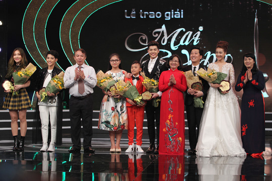 Danh sách đoạt giải Mai Vàng XXII-2016