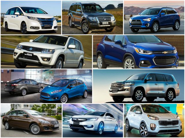 10 mẫu ô tô ế nhất Việt Nam nửa đầu 2017