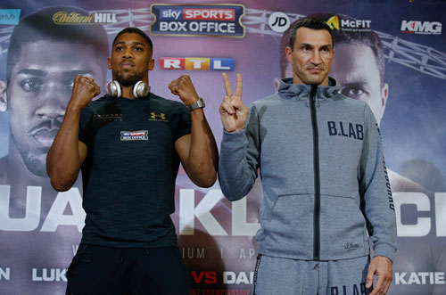 Đại chiến quyền Anh Joshua - Klitschko