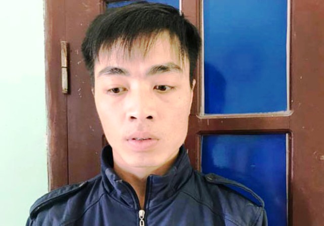 Ngô Đức Quân bị cơ quan Công an huyện Tĩnh Gia (Thanh Hóa) bắt giữ để làm rõ hành vi lừa đảo chiếm đoạt tài sản