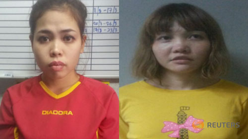 Vụ ông Kim Jong-nam: Hai nữ nghi phạm đối mặt án tử