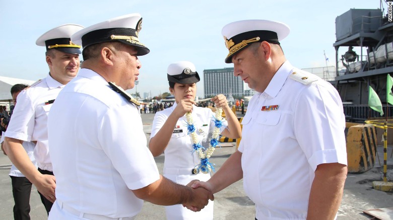 
Mối quan hệ giữa Moscow v&agrave; Manila được cải thiện sau khi Tổng thống Philippines Duterte l&ecirc;n nắm quyền. Ảnh: Facebook
