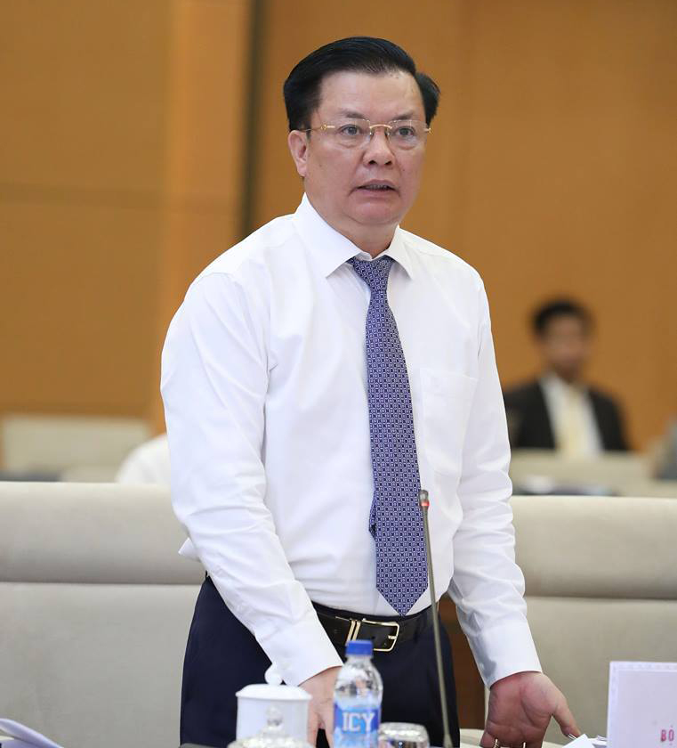 Bộ trưởng Tài chính Đinh Tiến Dũng - Ảnh: Nguyễn Nam