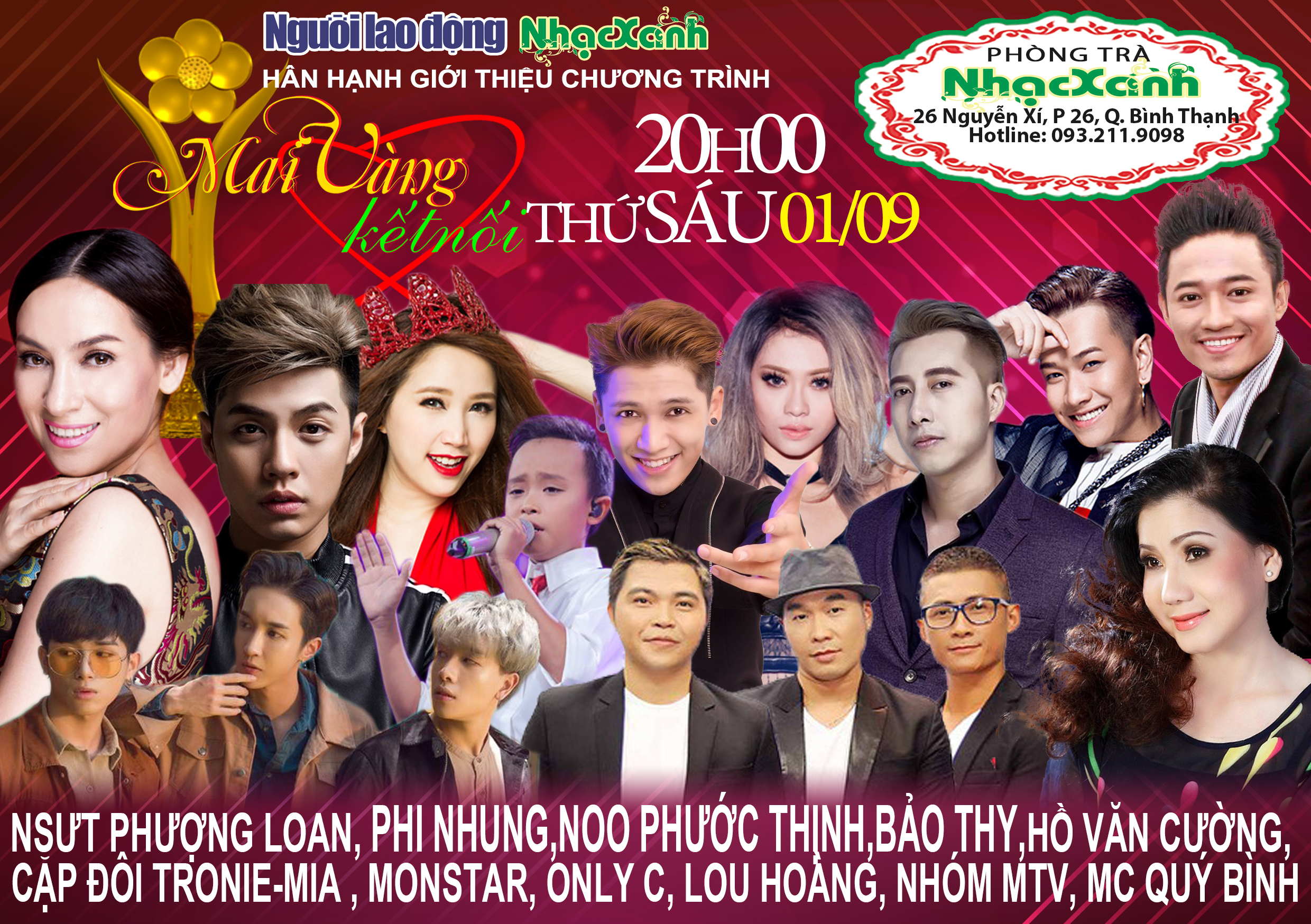 1-9, khai diễn Mai Vàng kết nối