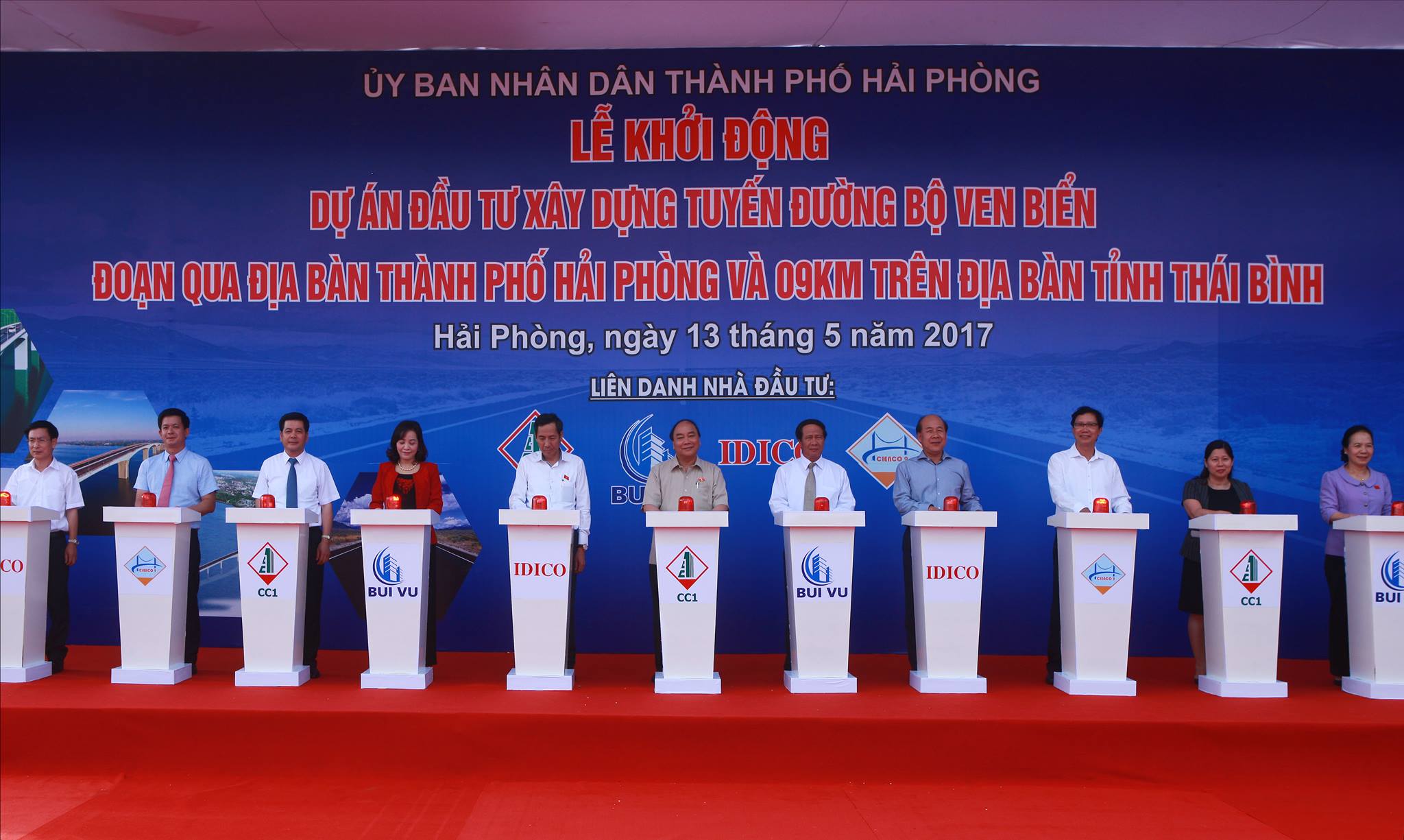 Thủ tướng ph&aacute;t lệnh khởi c&ocirc;ng tuyến đường ven biển tr&ecirc;n 3.400 tỉ đồng - Ảnh 2.