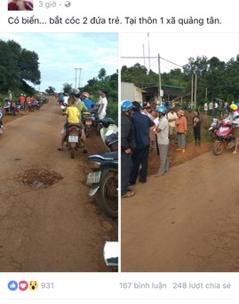 Ba học sinh nói dối bị bắt cóc gây xôn xao