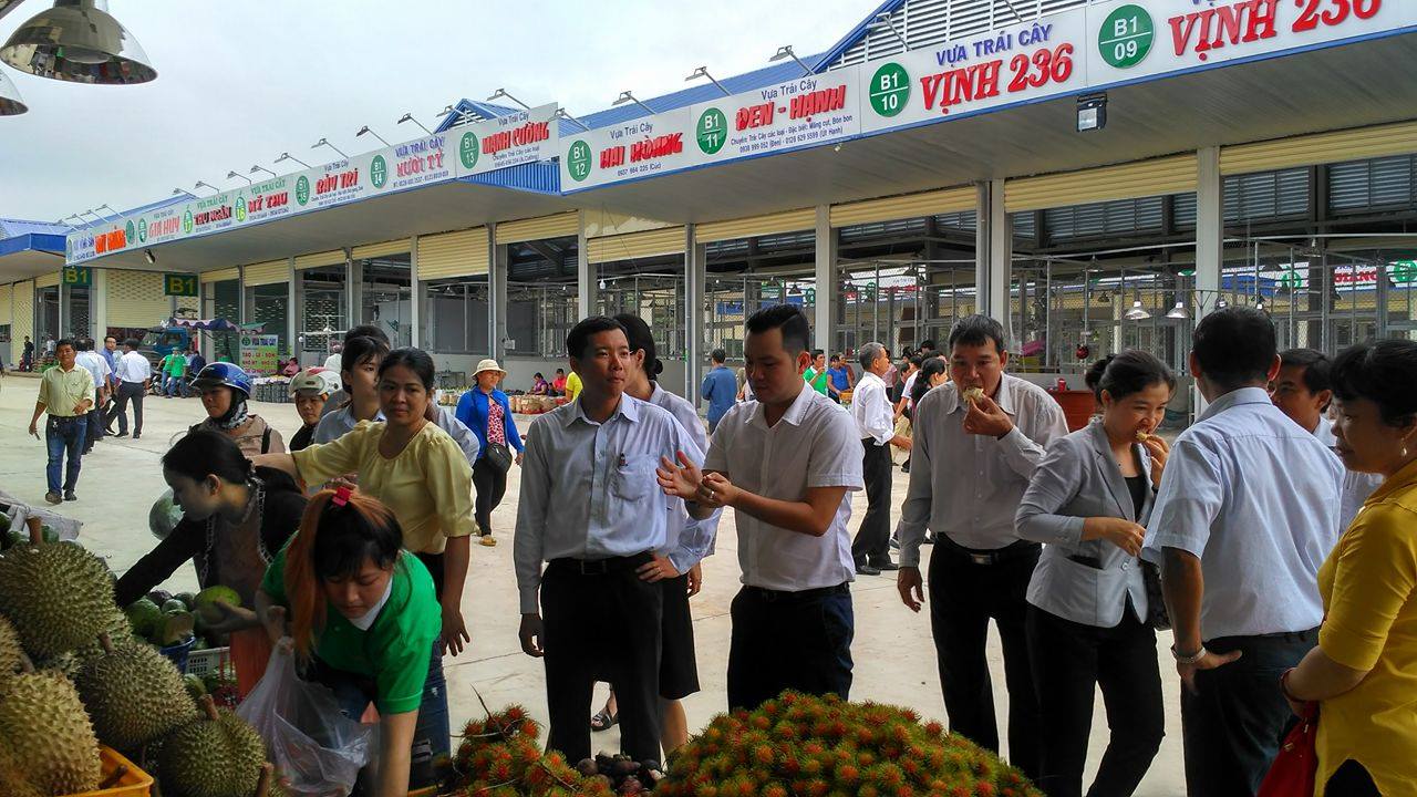 Chợ đầu mối nông sản lớn nhất Đồng Nai đi vào hoạt động