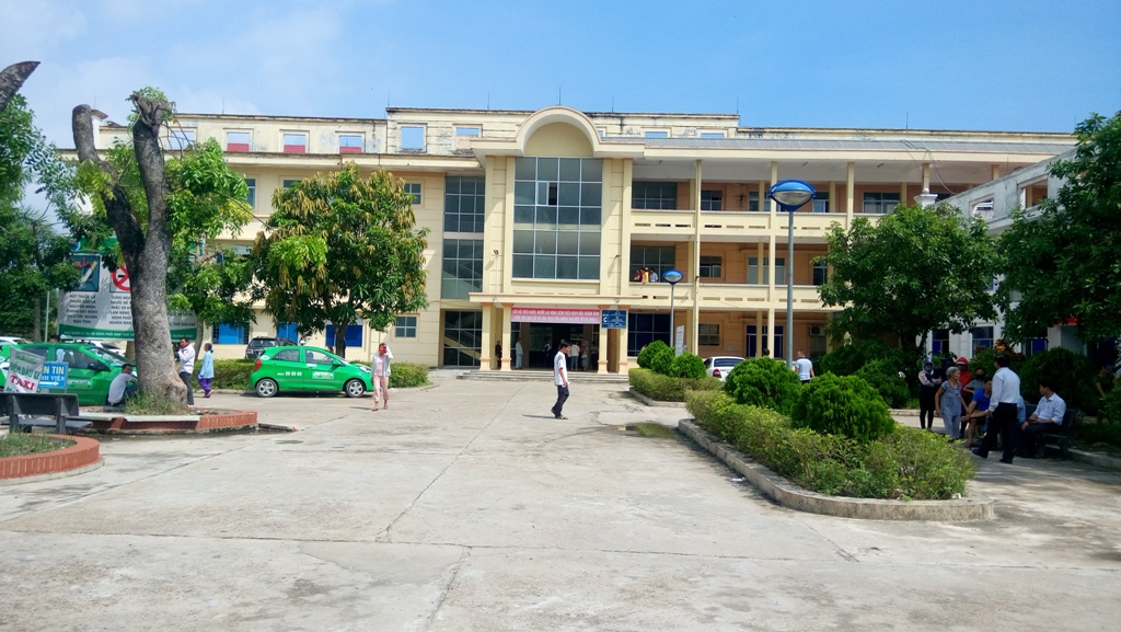 
Bệnh viện Đa khoa khu vực Bắc Quảng B&igrave;nh, nơi xảy ra vụ việc
