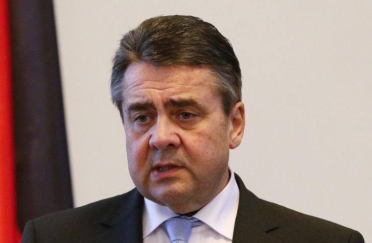 Ngoại trưởng Đức Sigmar Gabriel. Ảnh: REUTERS