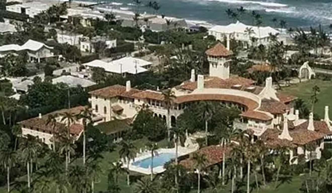Mar-a-Lago, &ldquo;l&acirc;u đ&agrave;i&rdquo; b&ecirc;n bờ s&ocirc;ng gồm 128 ph&ograve;ng. Ảnh: SCMP