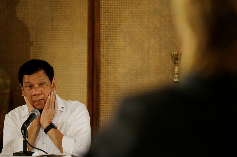 Tổng thống Philippines Rodrigo Duterte. Ảnh: AP