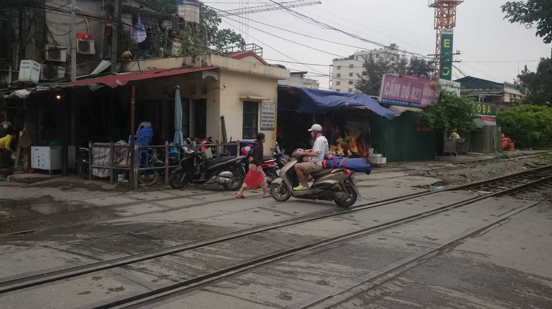 Khu vực được xác định xảy ra vụ hành hung - Ảnh: CTV