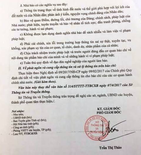 Ninh B&igrave;nh thay thế văn bản chỉ l&agrave;m việc với người c&oacute; Thẻ nh&agrave; b&aacute;o - Ảnh 2.