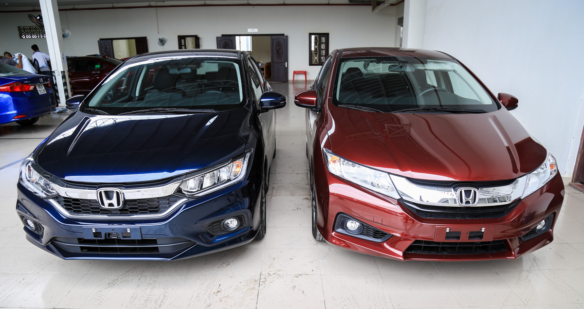 Những khác biệt của Honda City 2016 và City 2017