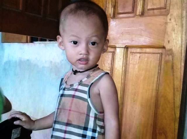 Bé trai 20 tháng tuổi mất tích được tìm thấy nhưng đã tử vong