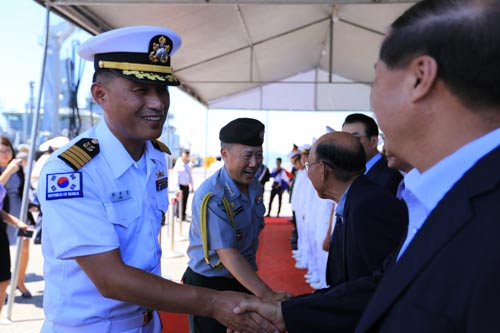 Hai tàu Hải quân Hàn Quốc thăm Đà Nẵng