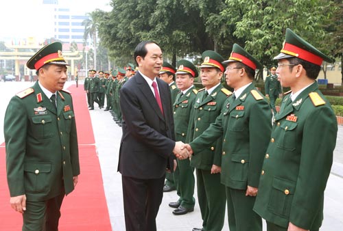 Tăng cường quốc phòng, bảo vệ Tổ quốc