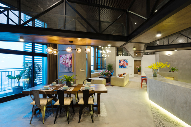 Vẻ đẹp khác lạ trong căn chung cư 'hộp bê tông' ở Hà Nội