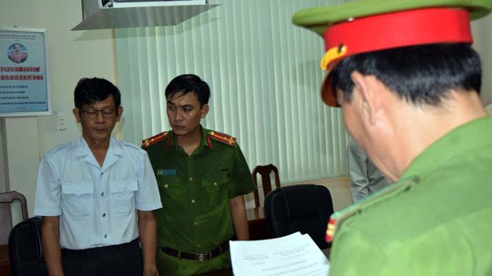 Bắt chánh thanh tra Sở KH-CN tỉnh Trà Vinh - Ảnh 1.