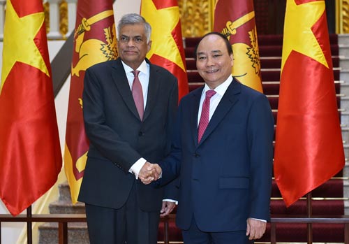 Việt Nam và Sri Lanka phấn đấu đạt kim ngạch 1 tỉ USD/năm