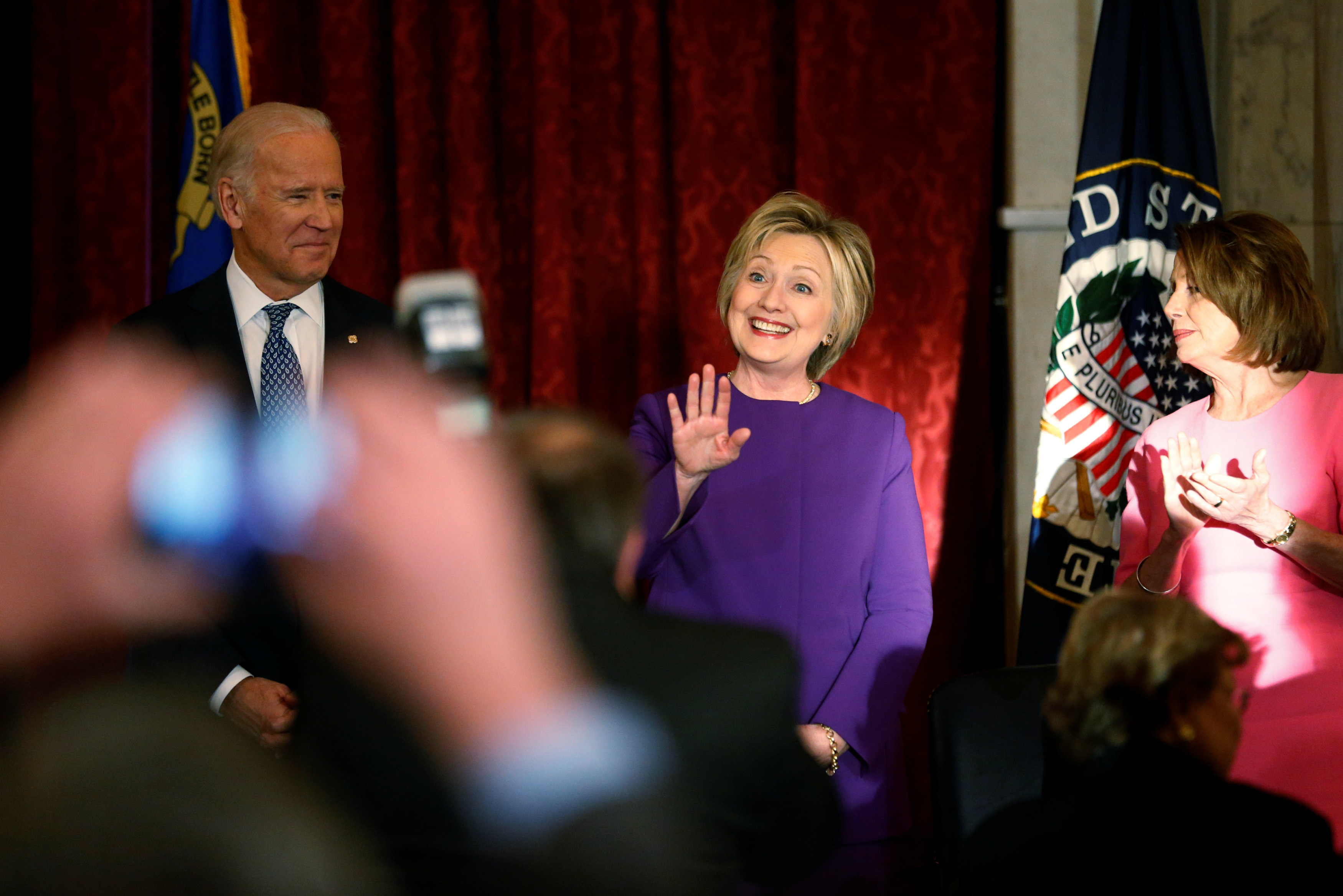 B&agrave; Clinton h&ocirc;m 9-12-2016 Ảnh: REUTERS