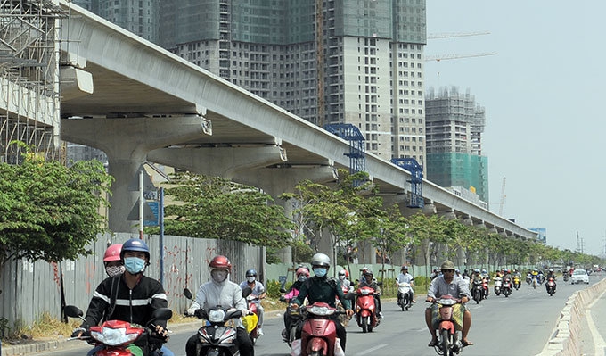 Những ai chịu thiệt nếu Metro số 1 dừng thi công?
