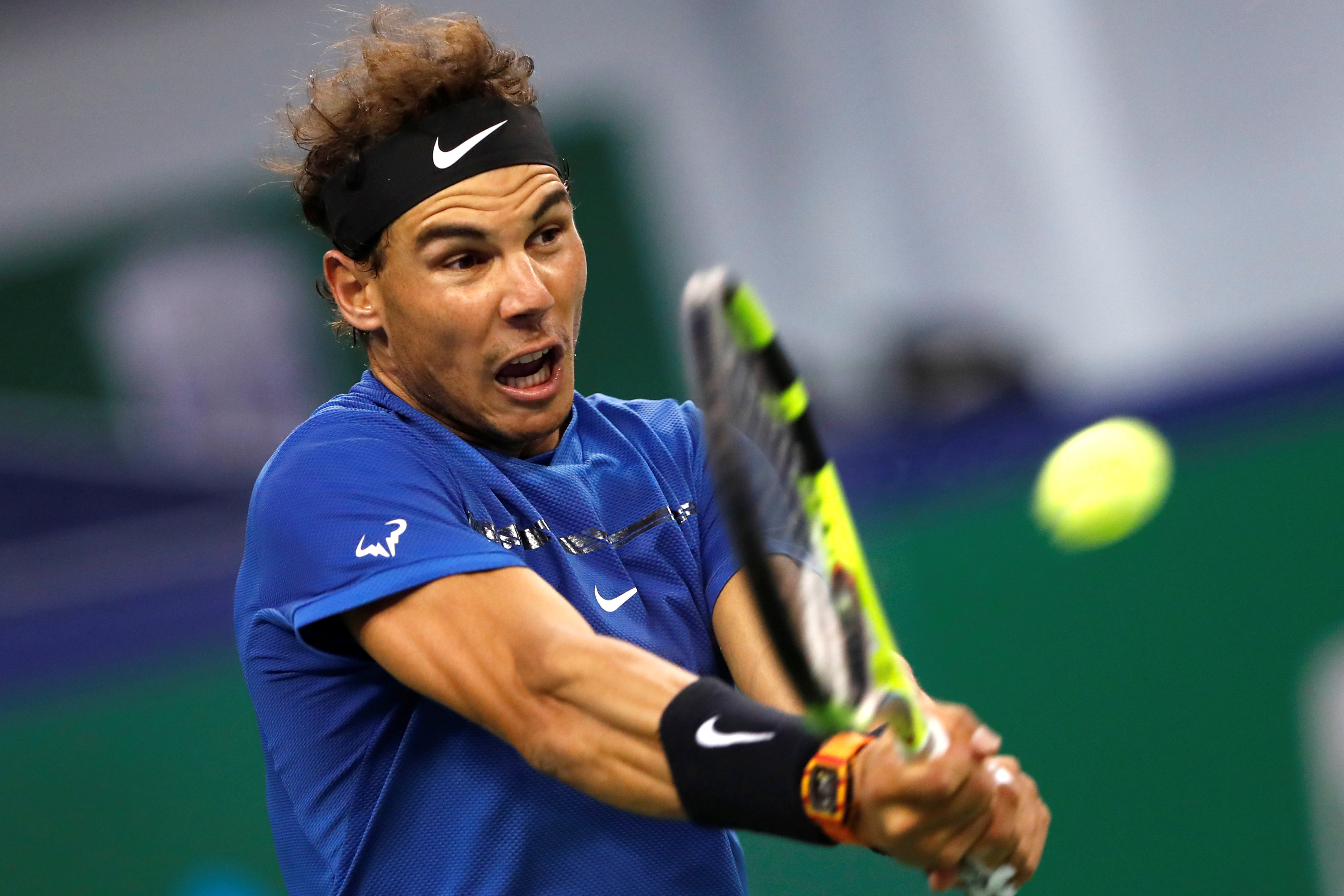 Clip: Federer, Nadal tiến s&aacute;t chung kết Thượng Hải Masters - Ảnh 7.