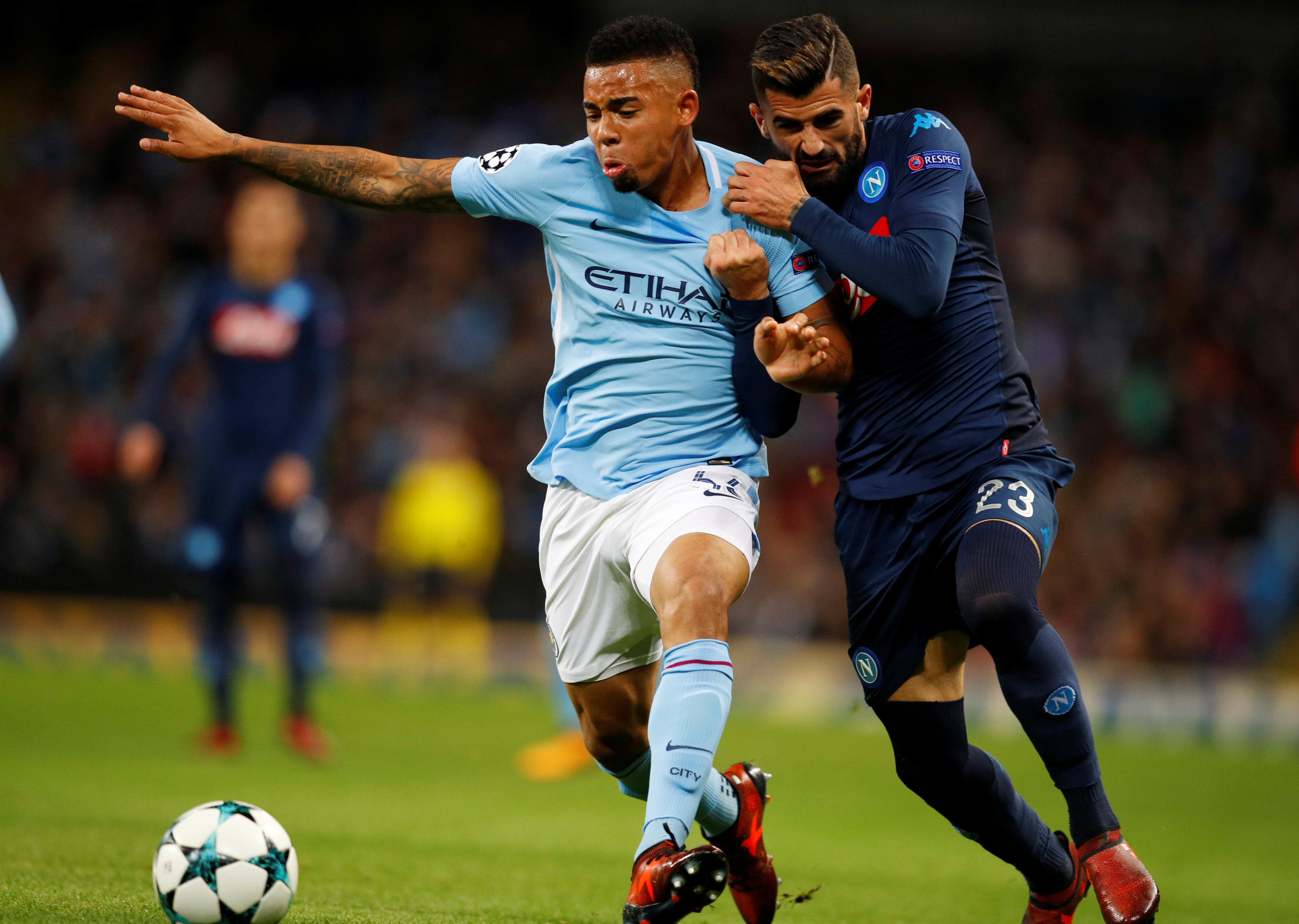 Nhẹ nhàng hạ Napoli, Man City đứng đầu bảng F - Ảnh 4.