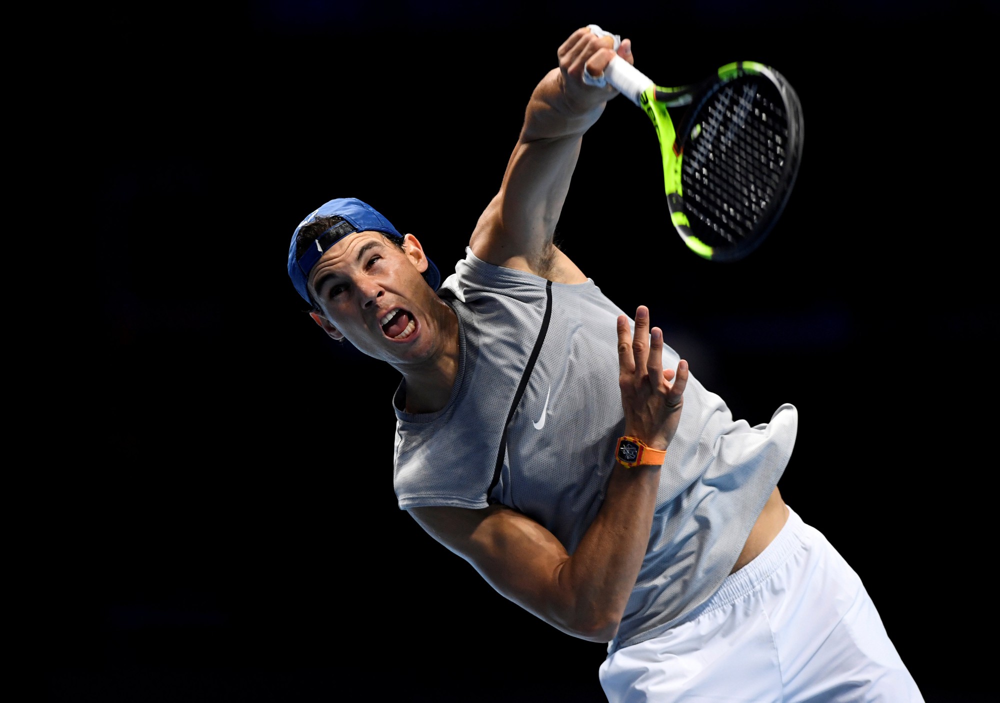 Nadal tuy&ecirc;n bố sẽ loại Federer tại ATP Finals 2017 - Ảnh 1.