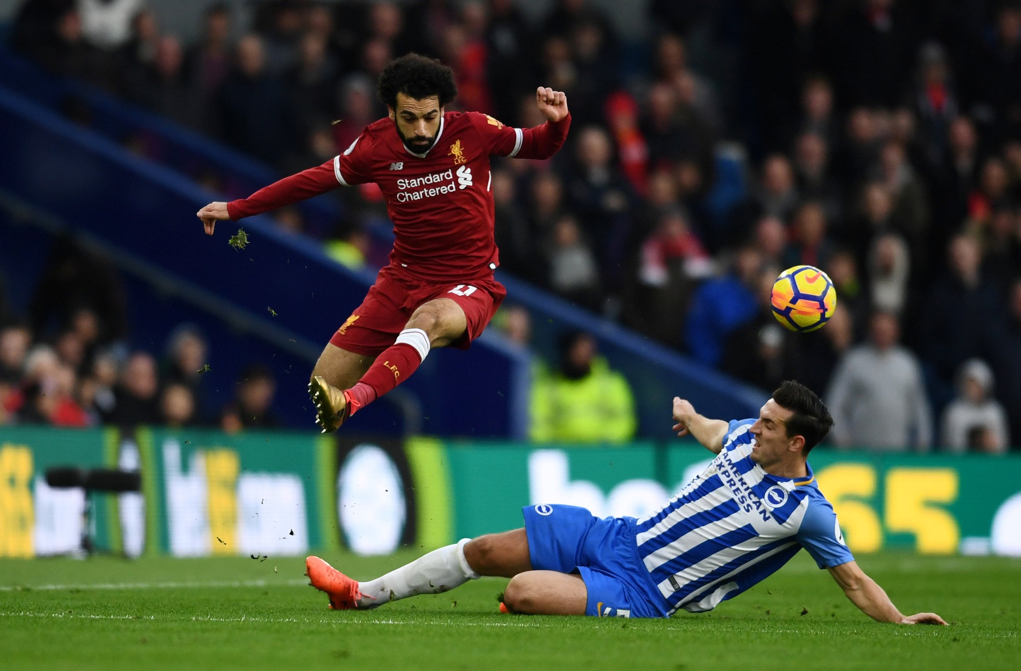 Mohamed Salah đứng đầu danh s&aacute;ch Vua ph&aacute; lưới Ngoại hạng Anh - Ảnh 1.