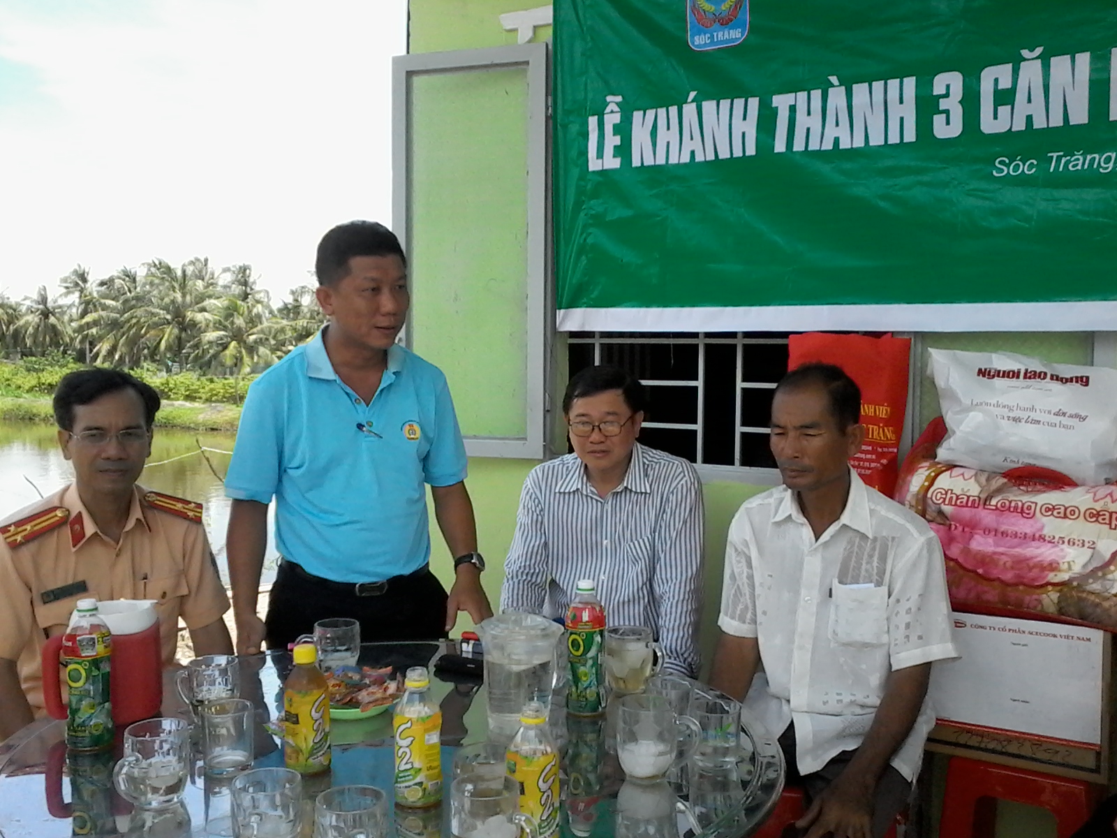 Báo Người Lao Động khánh thành 3 căn nhà nhân ái ở Sóc Trăng - Ảnh 11.
