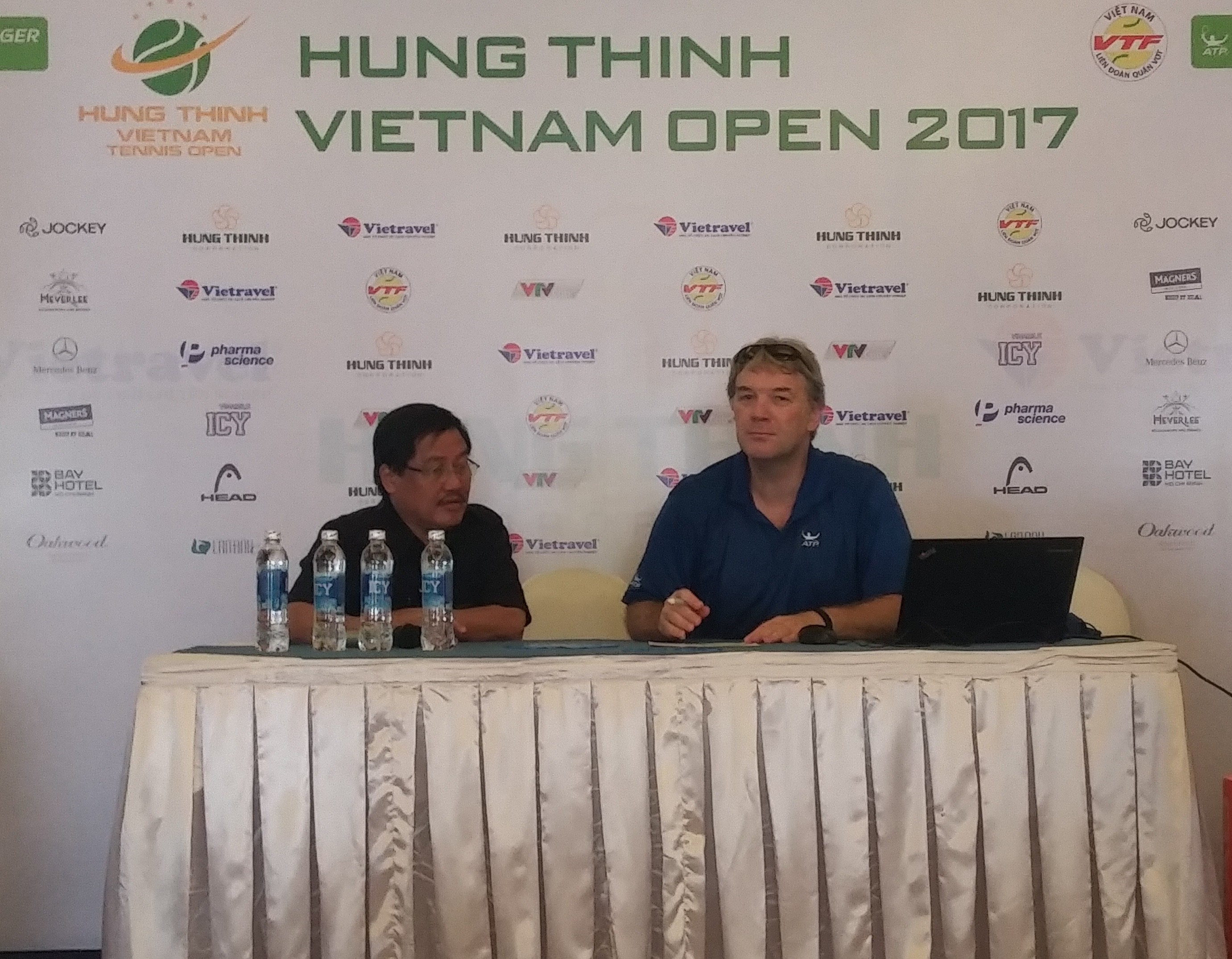 L&yacute; Ho&agrave;ng Nam chạm tr&aacute;n hạt giống số 5 tại Vietnam Open - Ảnh 1.
