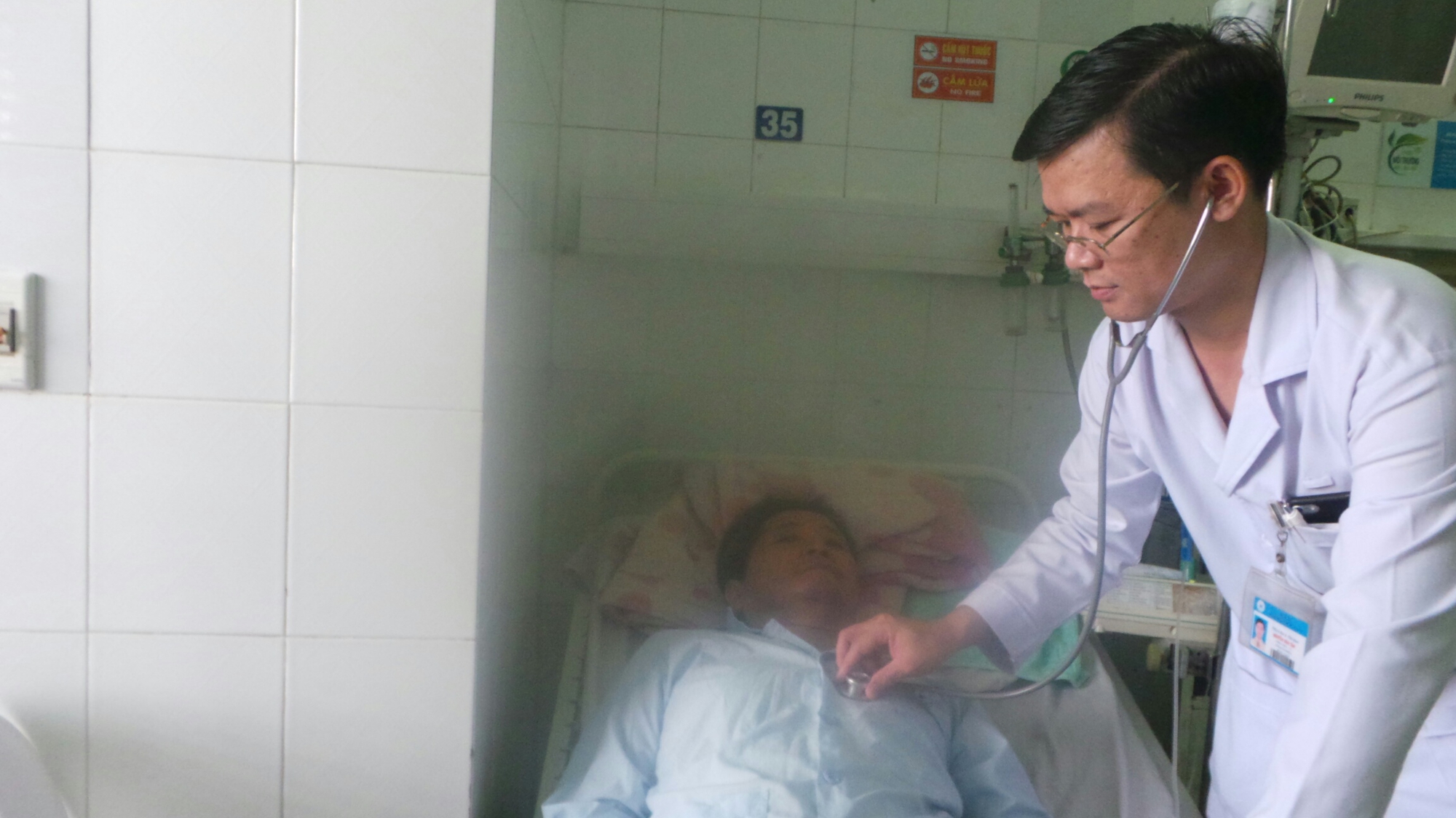 Cứu một giám đốc Hàn Quốc bị nhồi máu cấp