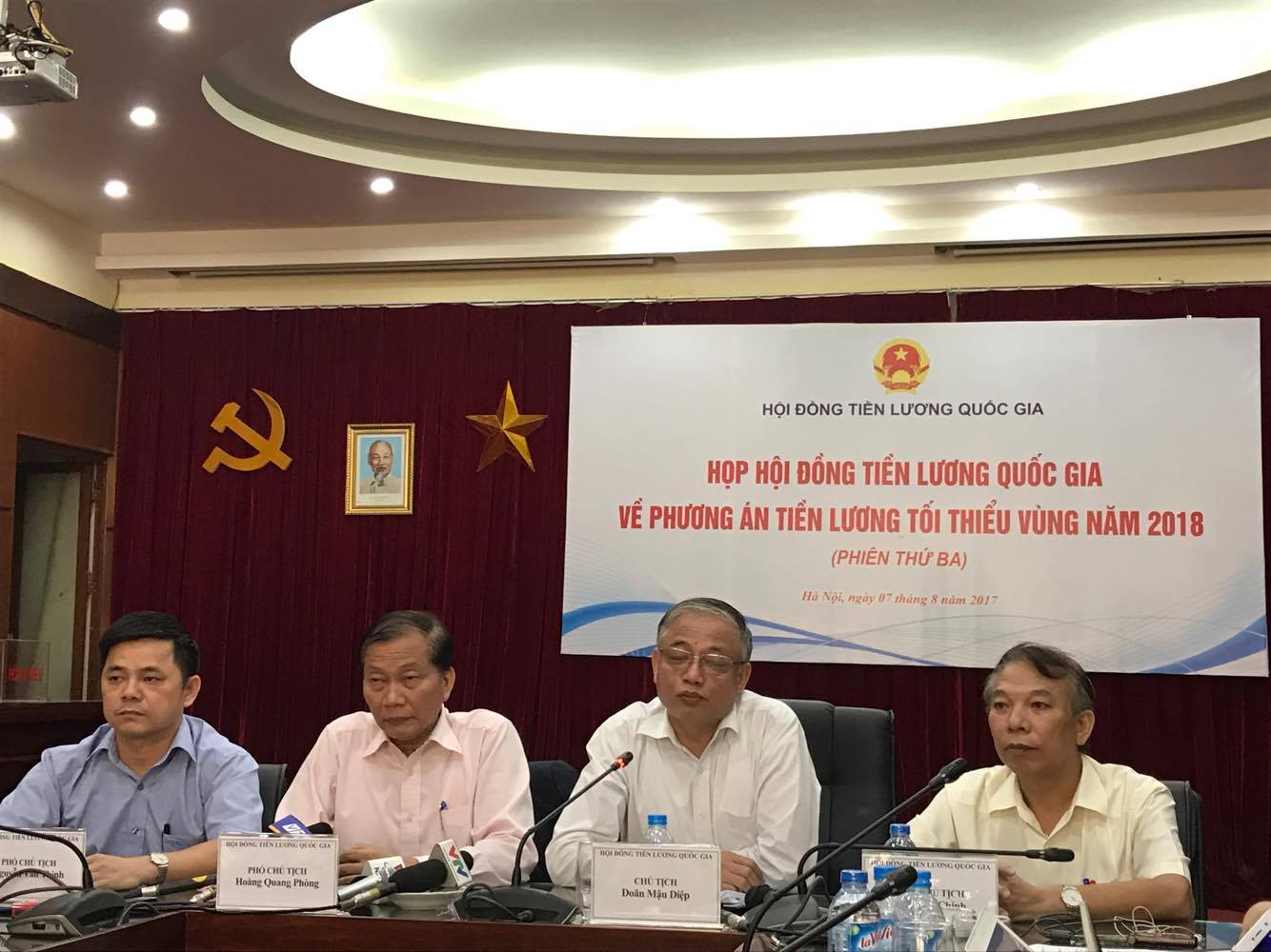 "Chốt" mức đề xuất tăng lương 2018 là 6,5%