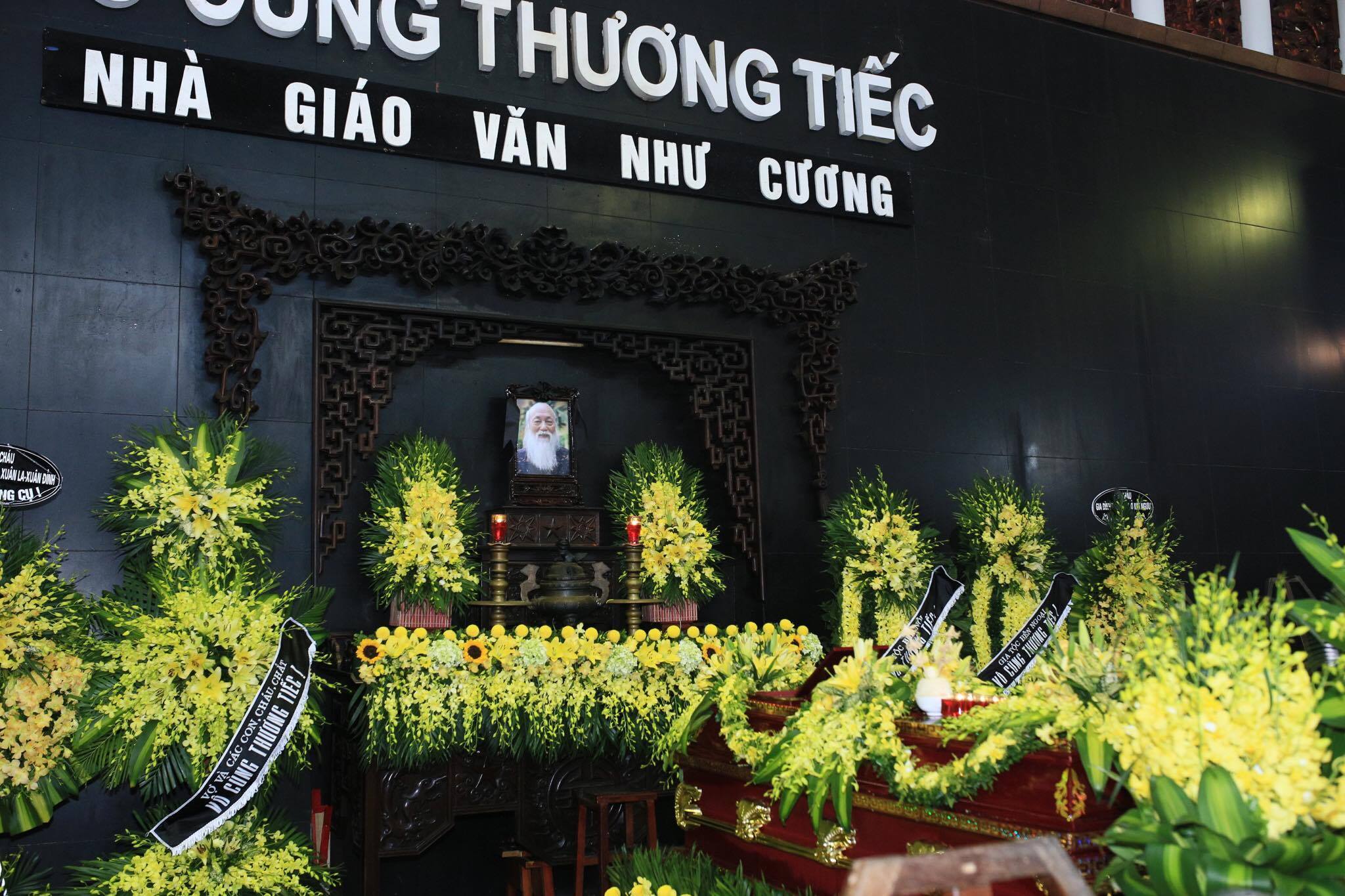 Nghẹn ngào xúc động lễ tang Thầy Văn Như Cương - Ảnh 5.