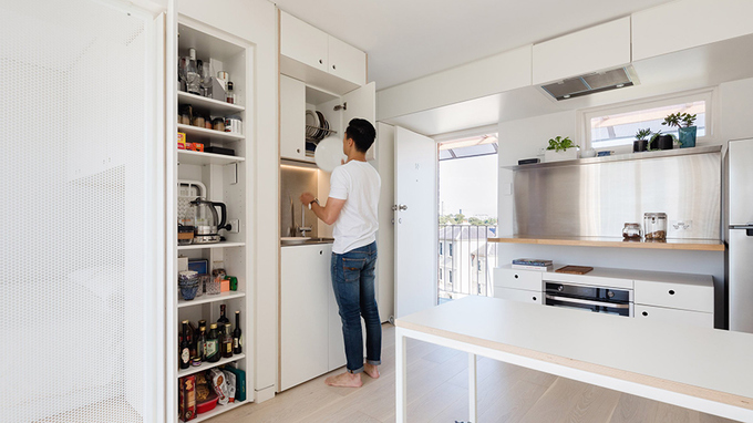 Căn hộ 24 m2 rộng khó tin của cặp vợ chồng trẻ