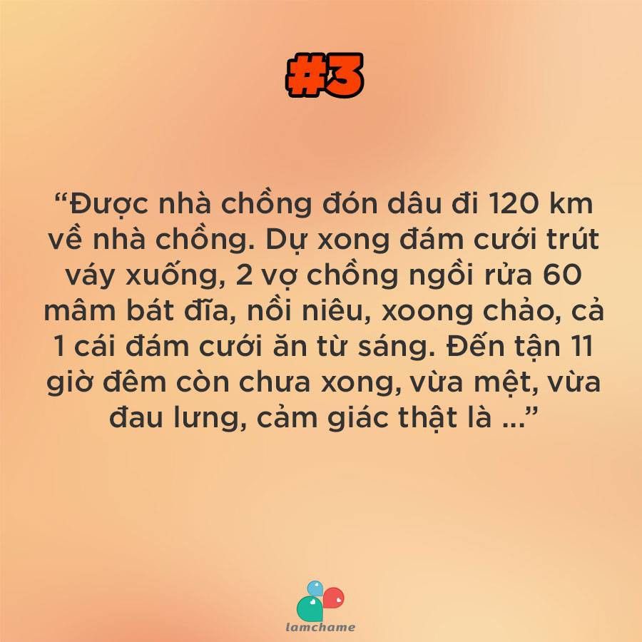 Ngày đầu làm dâu: 10 tình huống cười ra nước mắt - Ảnh 3.