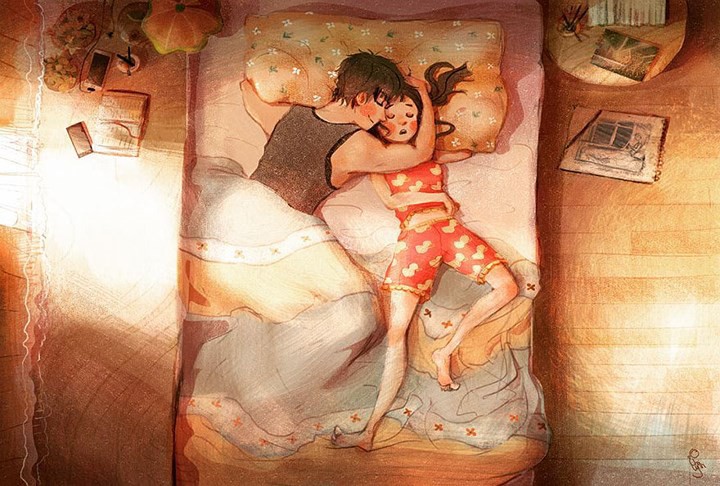 Bộ tranh: T&igrave;nh y&ecirc;u đến từ những điều nhỏ nhặt nhất - Ảnh 3.