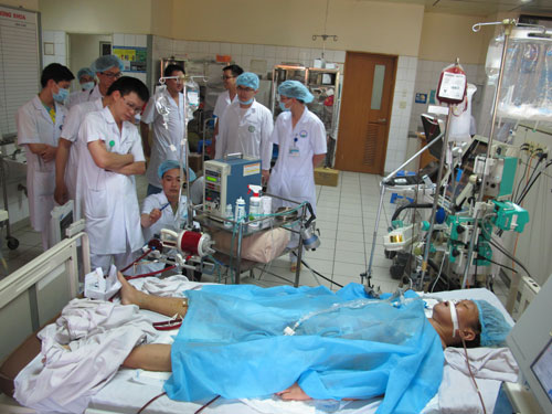 Một dạng sốc phản vệ với hóa chất?
