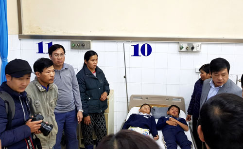 4 học sinh đã xuất viện
