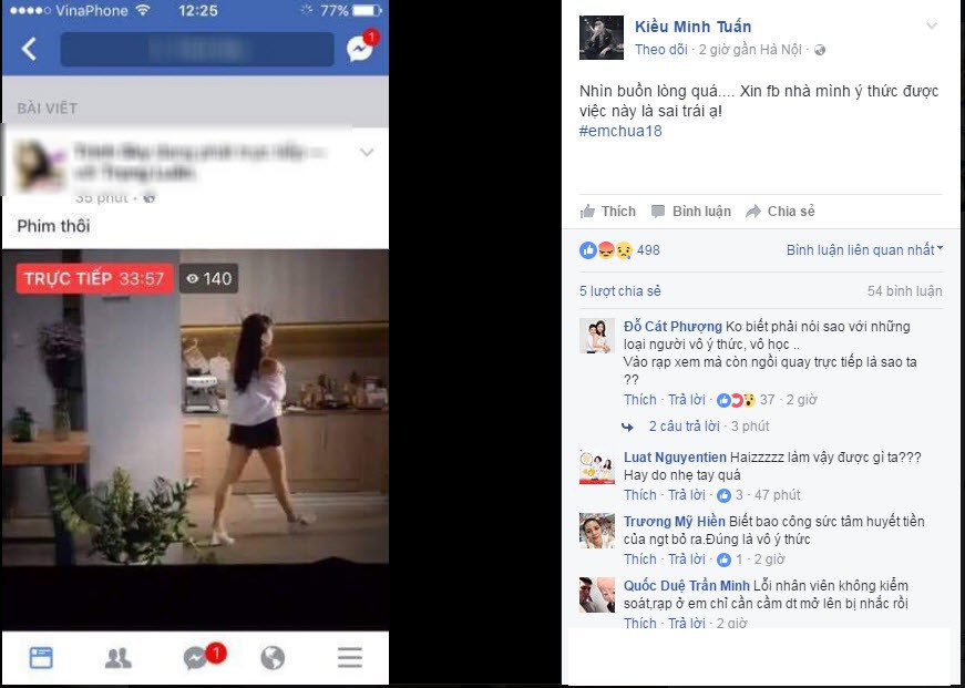 Ng&ocirc; Thanh V&acirc;n bức x&uacute;c v&igrave; phim &ldquo;C&ocirc; Ba S&agrave;i G&ograve;n&rdquo; bị livestream l&eacute;n - Ảnh 3.