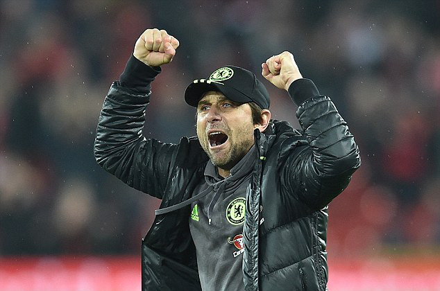 HLV Conte đang thăng hoa c&ugrave;ng Chelsea