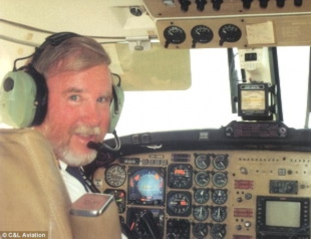 Ông Max Quartermain, phi công của chiếc máy bay gặp nạn. Ảnh: C&L Aviation