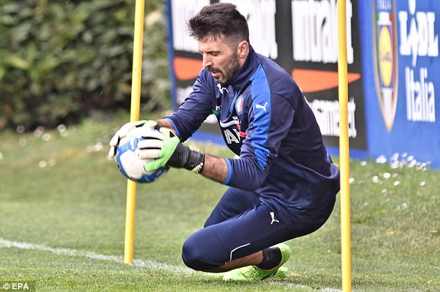 Buffon có thể phá kỷ lục trở thành thủ môn thi đấu cho ĐTQG nhiều nhất thế giới nếu ra sân đều đặn cùng tuyển Ý