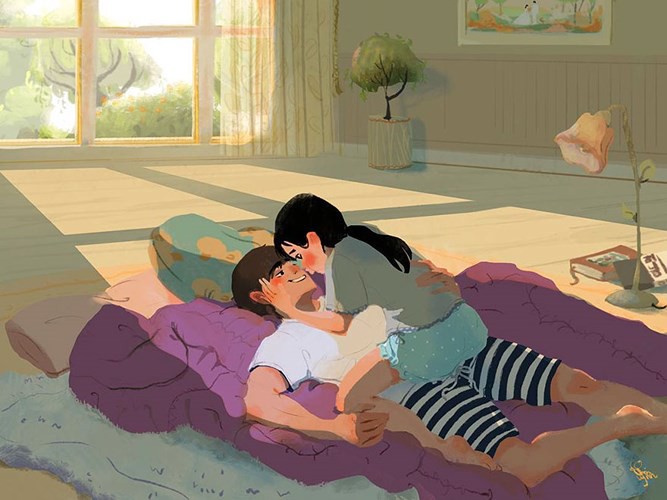 Bộ tranh: T&igrave;nh y&ecirc;u đến từ những điều nhỏ nhặt nhất - Ảnh 4.